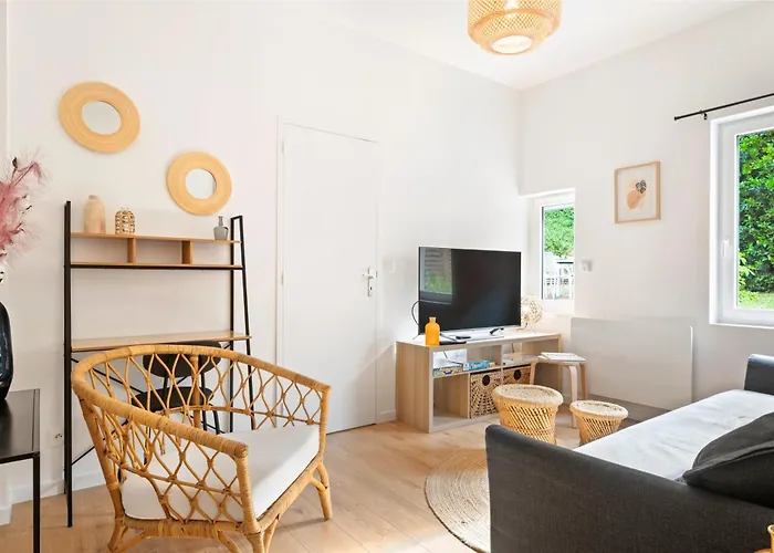 Maison Calme Avec Jardin - 10 Pers - Proche Centre Rouen